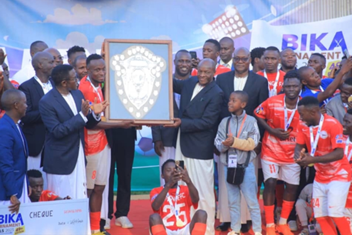 Closing ceremony for Buganda clans football tournament 2023